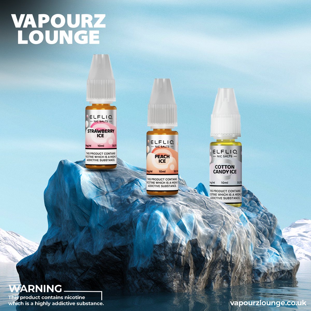 Explore a variety of Nic Salts e-liquids by ELFLIQ at Vapourz Lounge

Buy 6 for £20

Shop Now:vapourzlounge.co.uk/product-catego…

#VapeTherapy #RelaxationStation #battersea #brixton #tooting #claphamjunction #vape #vapelife #vapeporn #vapenation #vapefam #vapeon #vapecommunity #terea #iqos