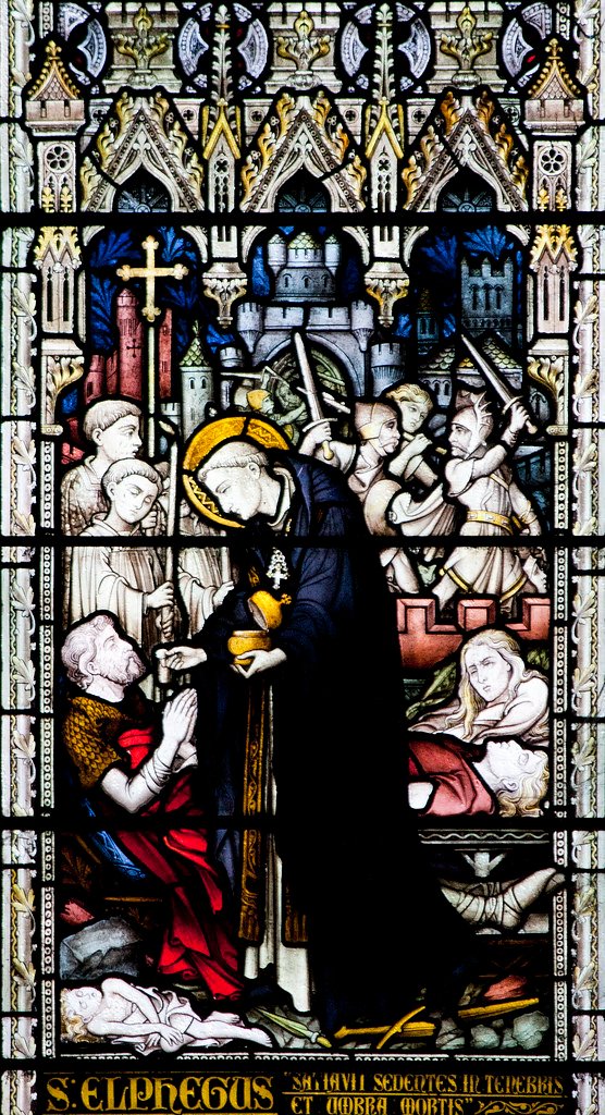 This is a St. Alphege of Canterbury appreciation post. Saints of England, pray for us.