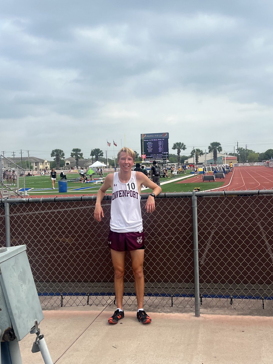 Eli Bliss finished 4th in the Region in the  3200! #TrackIsFun #BTP