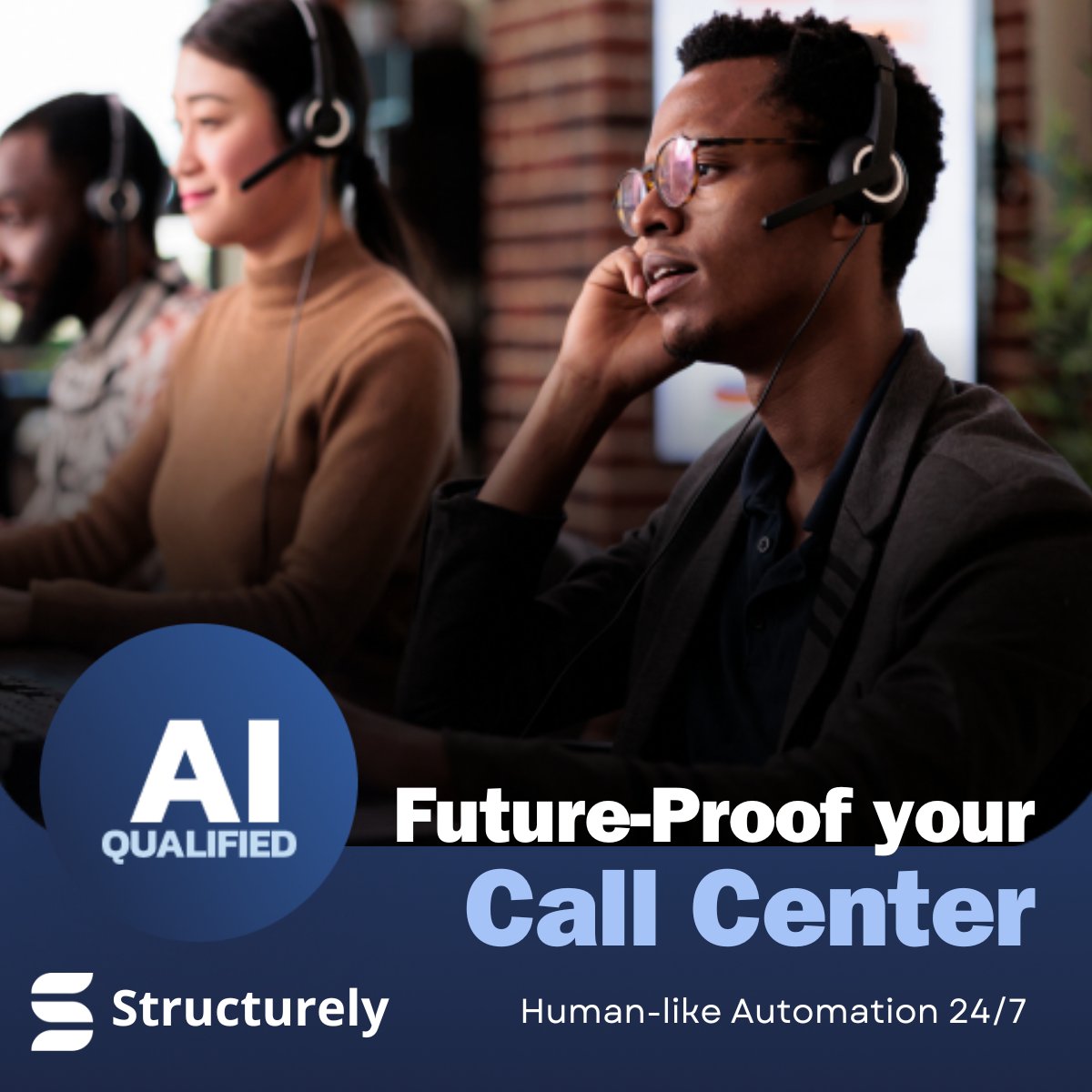 Unlock the future of #CallCenter communication with Structurely AI 🌟 24/7 #AIautomated engagement that feels genuinely human. Decrease costs and increase efficiency overnight. Are you ready for the future? Click to learn more! 💼✨
👉bit.ly/4aGTxlE