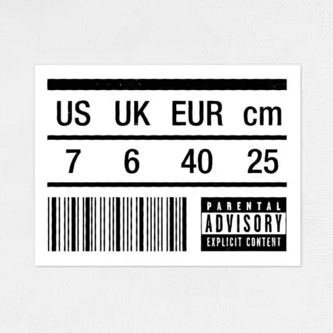 ComplexMusic's tweet photo. Drake's official cover art for "Push Ups" 💀

"How the f*ck you big steppin' with a size 7 mens on." https://t.co/UboGdOPJFY