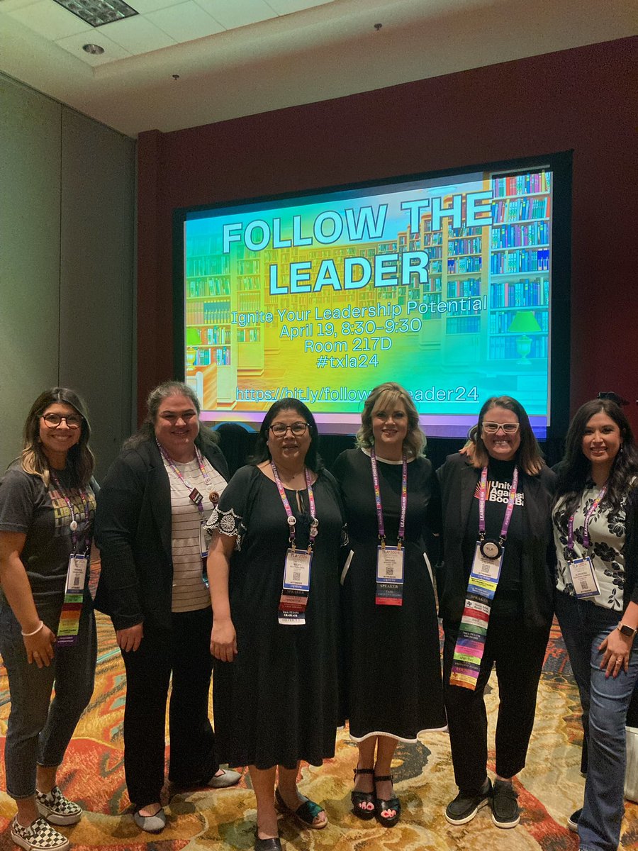 What an honor to be on this amazing library leadership panel this morning! #TXLA24 @thenextgenlib @allielibrarian @Sparks_Interest @miss_perez1106
