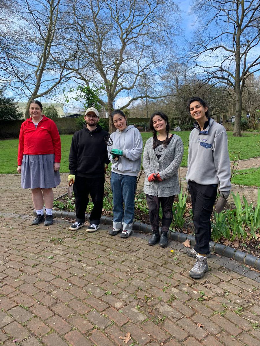 A great day volunteer gardening at Hillside Park. We put in over 40 new plants and even had time for a bit of pruning. Drop in community gardening Thursdays 10 to 12 at Hillside Park, N19. No need to book, no experience needed, all welcome (16 plus).