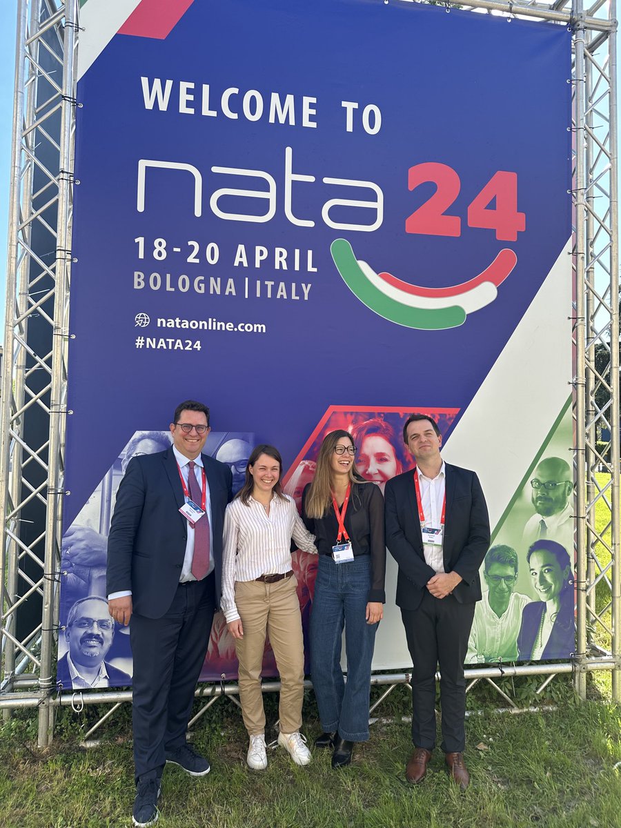 So happy to be #NATA24 with my team from ⁦<a href="/chu_angers/">CHU Angers</a>⁩ 🙏🏻👏👏👏for their presentations and work on 🐭 Maeva CAMPFORT / 🩸measure Marine LAPLANCHE / EPO ⁦<a href="/EmmanuelRineau/">Emmanuel Rineau</a>⁩ ⁦<a href="/NATAforum/">NATA</a>⁩