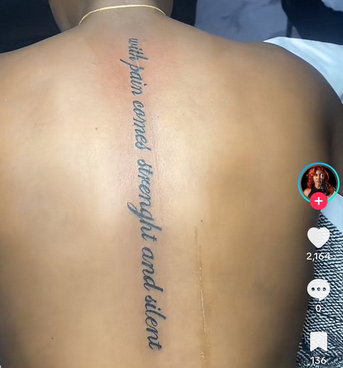 Bible Verse Spine Tattoos: A Bold New Statement