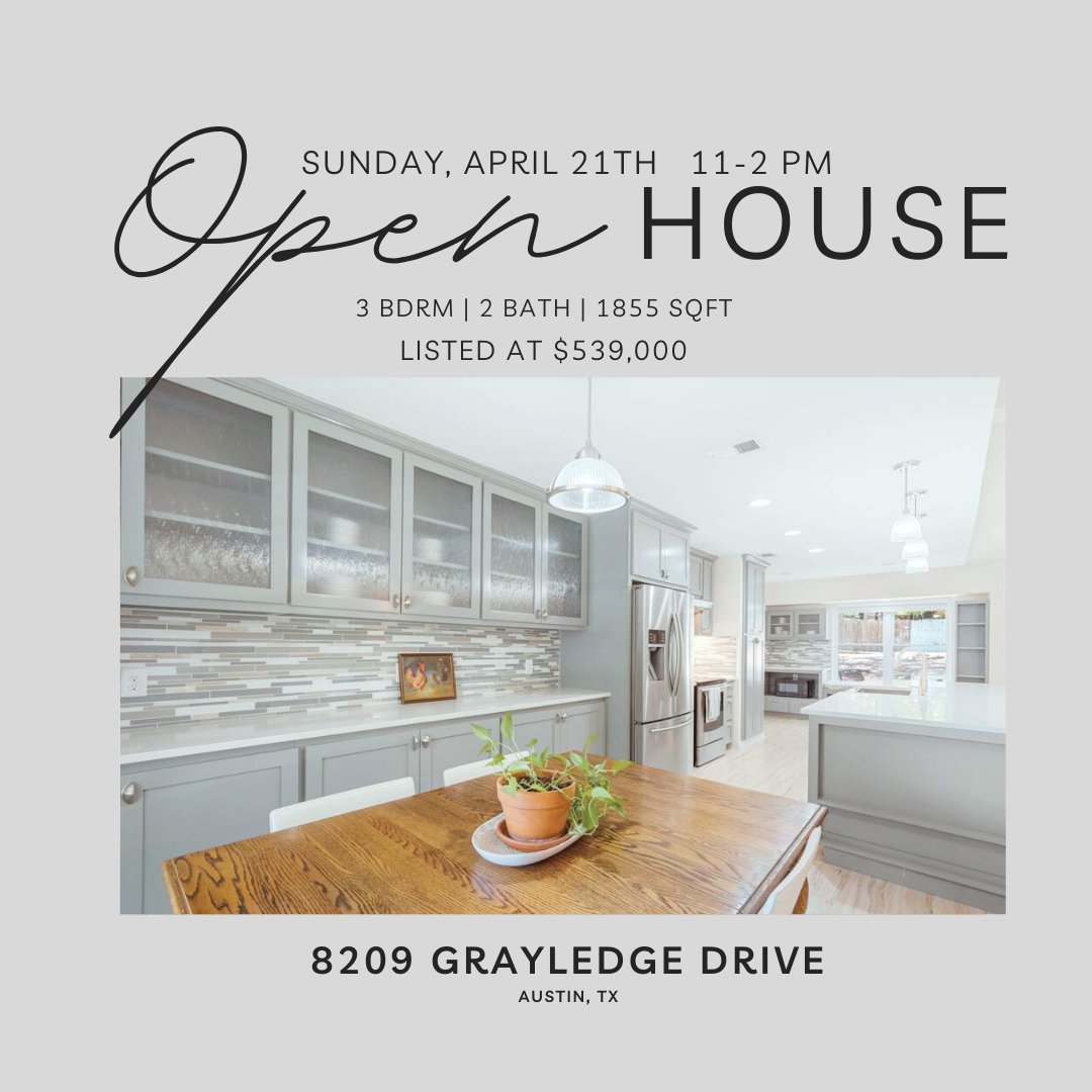 justincofield's tweet image. A weekend full of open houses! Two really distinct properties. We’d love for you to come check one out!

#openhousesunday #openhouseaustin #openhousedrippingsprings