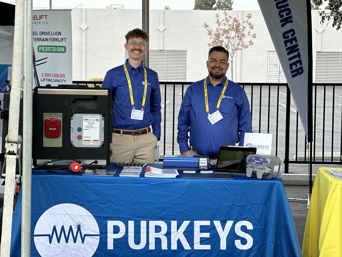 We are excited to be at the San Diego Gas & Electric EV Fleet Day today! Stop by the Purkeys booth to learn more about Electric Standby Power for Reefers and see how you can Go Idle-free and Driver Safe! 

#heavydutytrucks #trucking #truckingindustry #EVFleetDay