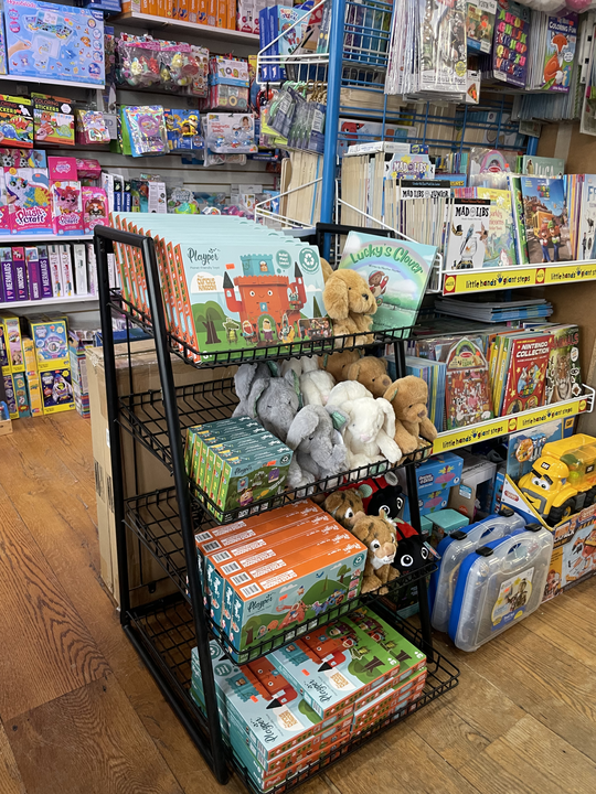 😱OMG check it out the playsets i designed with @PlayperKids have been spotted in a toy store! i unironically think when i eventually run into these out in the wild i'll break down and start crying because i'll be so happy 😅