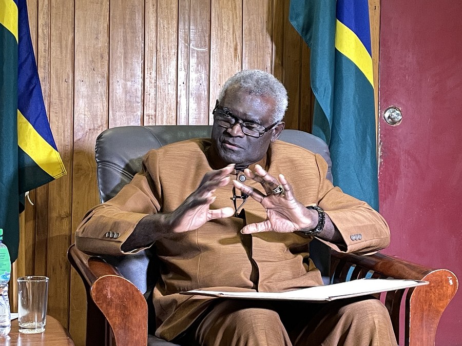 Solomon Islands' Prime Minister Manasseh Sogavare has secured his re-election as a member of parliament, national broadcaster SIBC reported on Friday xhtxs.cn/SMT