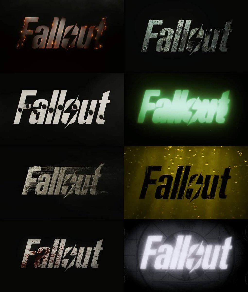 FalloutFanArt's tweet photo. Every opening "Fallout" from the TV series
#FalloutOnPrime #Fallout https://t.co/Y5vsS9FsWo