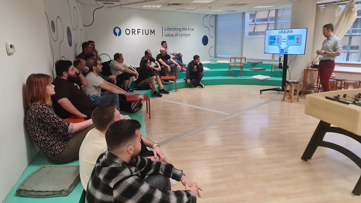 Event modelling anti patterns by tireless @oskar_at_net back to back from #DEVOXXGR at <a href="/OrfiumMusic/">Orfium</a>