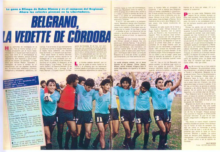 Finales Nacionales jugadas:

1 #Talleres 1978 / 0 título 

1 #Belgrano 1986 / 1 título 
 
Con la oficializacion de AFA, Belgrano se convierte en el primer Campeón Nacional, dando así, la primer estrella ⭐️ oficial a la provincia de Córdoba.

Salud campeones 🥂