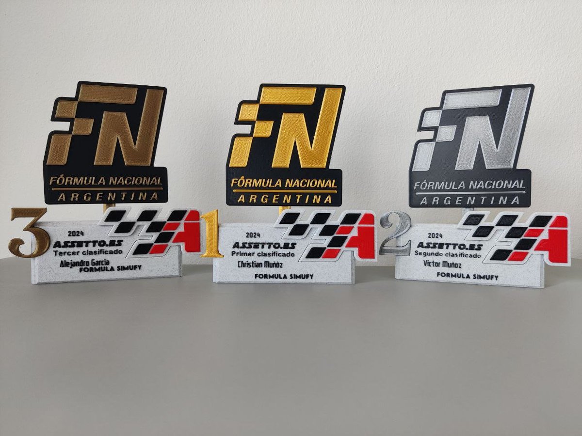 Assetto_es's tweet photo. Ya tenemos pódium  En el Campeonato Formula @simufy 
1⃣ Christian Muñoz (@Kuko_GTI)
    2⃣ Victor Muñoz (@Victor42447695)
        3⃣ Alejandro Garcia (@Alexgaro32)
Recordad tenemos plazas para los próximos campeonatos  en menos de 15 dias.
#AssettoCorsa #competizione #simracing https://t.co/wTlqyPAhdz