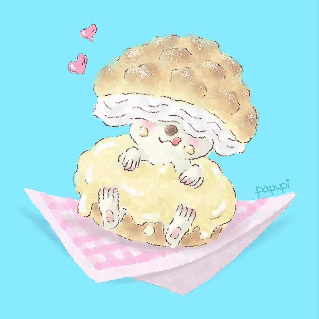 シュークリームの日、過ぎちゃったけど。

ぼーみぃ、まみれる😆

#シュークリーム #ゆるいイラスト
#イラスト #illustration
#Adobefresco #Adobephotoshop
#みんなで楽しむTwitter展覧会