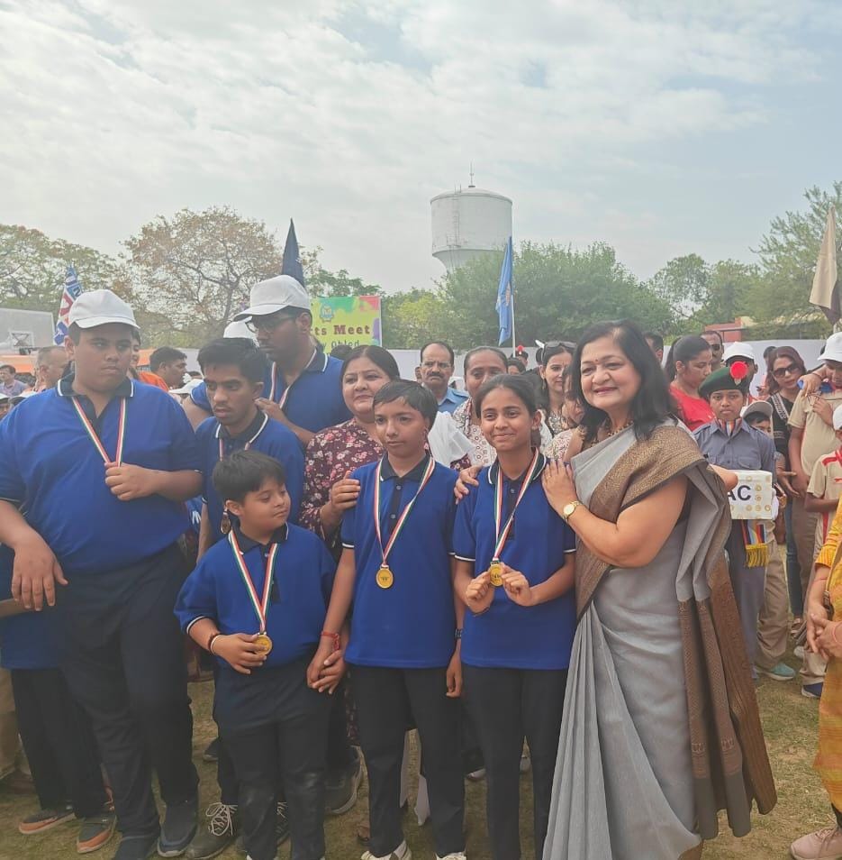 #WeCare.

Continuing with its efforts to promote sports at grassroots level, a sports meet for Children with Special Needs of IAF families was conducted over the past two days, which witnessed pan India participation of over 200 motivated children. Conducted under the aegis of