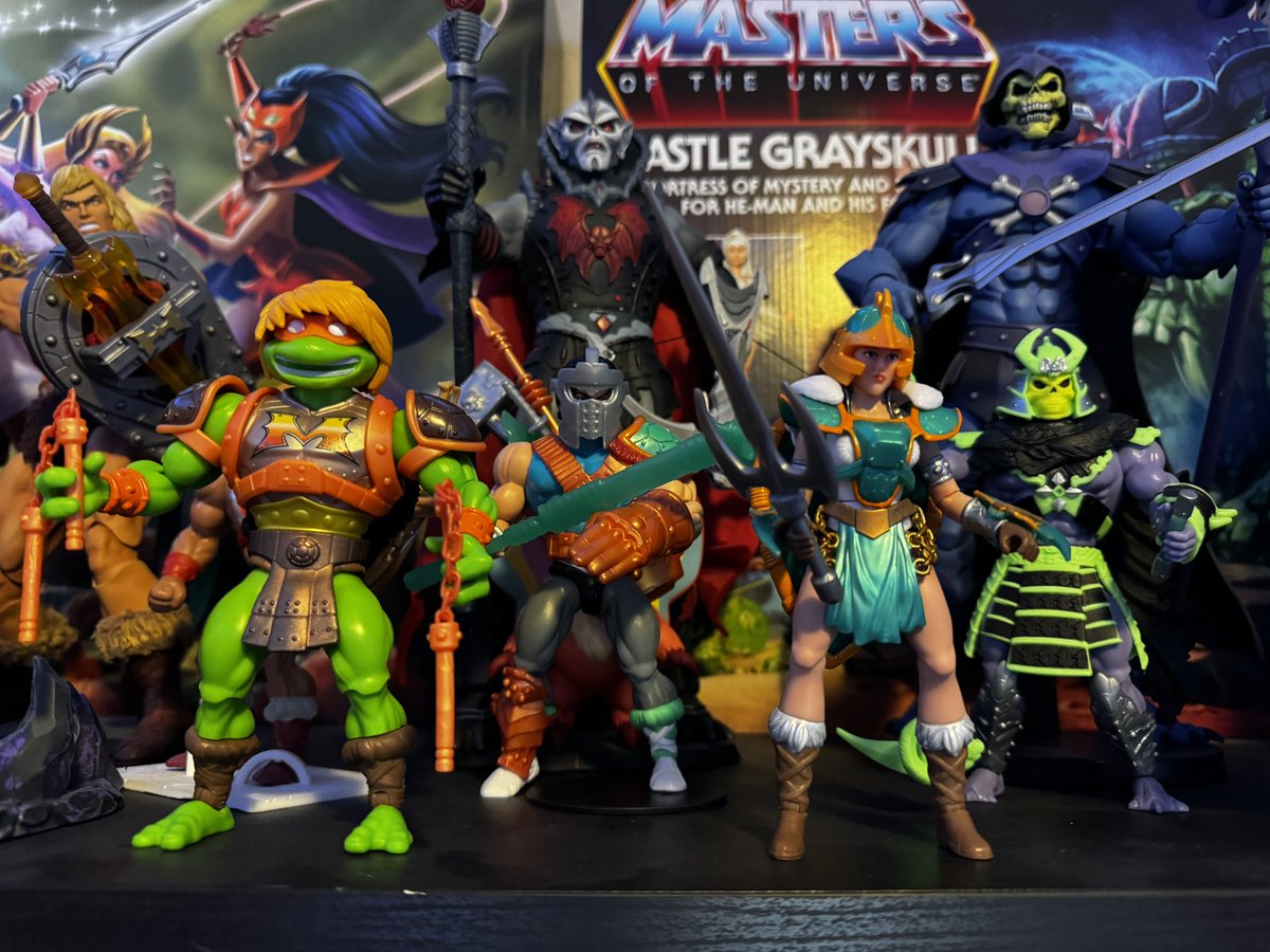 Totally opened them! And HOLY HELL! These figures are so much fun and done SOOOOOO well. Such a great mix up and pick up! #MotU #MastersOfTheUniverse