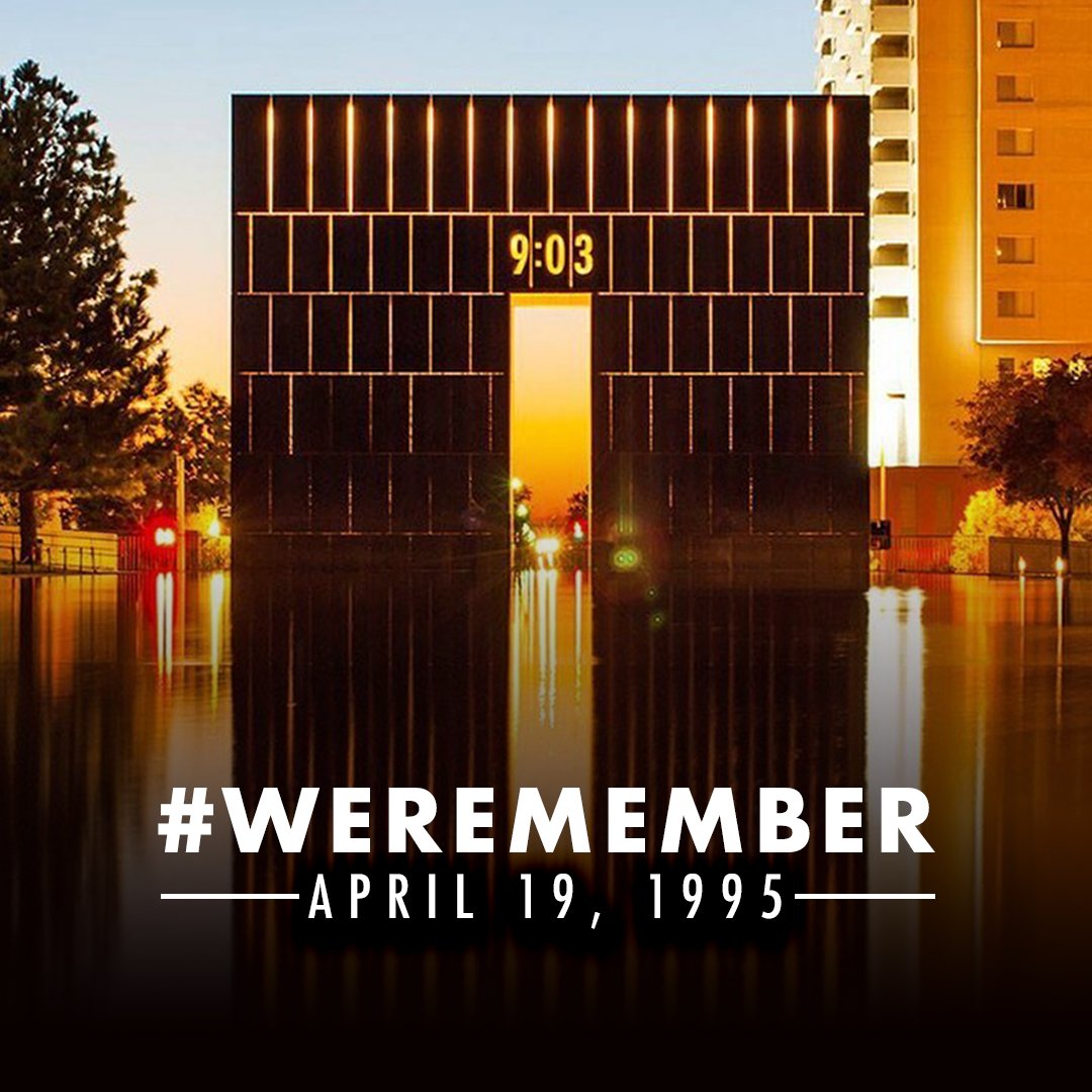 We remember the 168. We remember the countless lives impacted. We remember the bravery and sacrifice of those who answered the call. #WeRemember