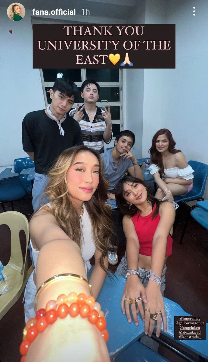 IMeowsYou's tweet photo. Fana's ig stories

KDLEX UECaloocan CampusTour https://t.co/TVg7l3a1pe