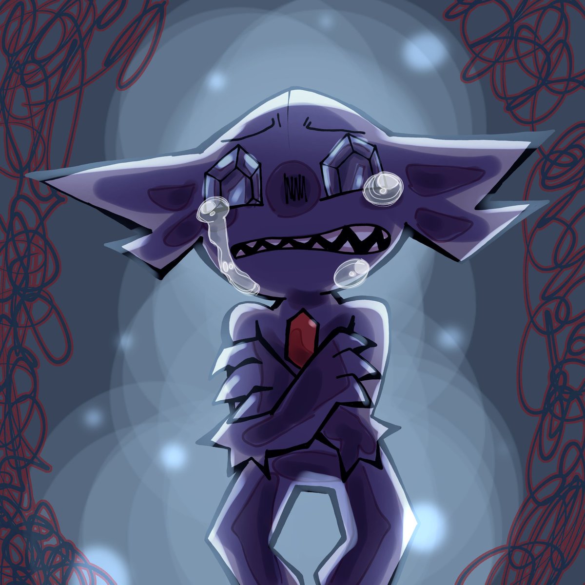 PokeClassicPew's tweet photo. Sableye

#pokemon #pokemonfanart https://t.co/911PbnYsws