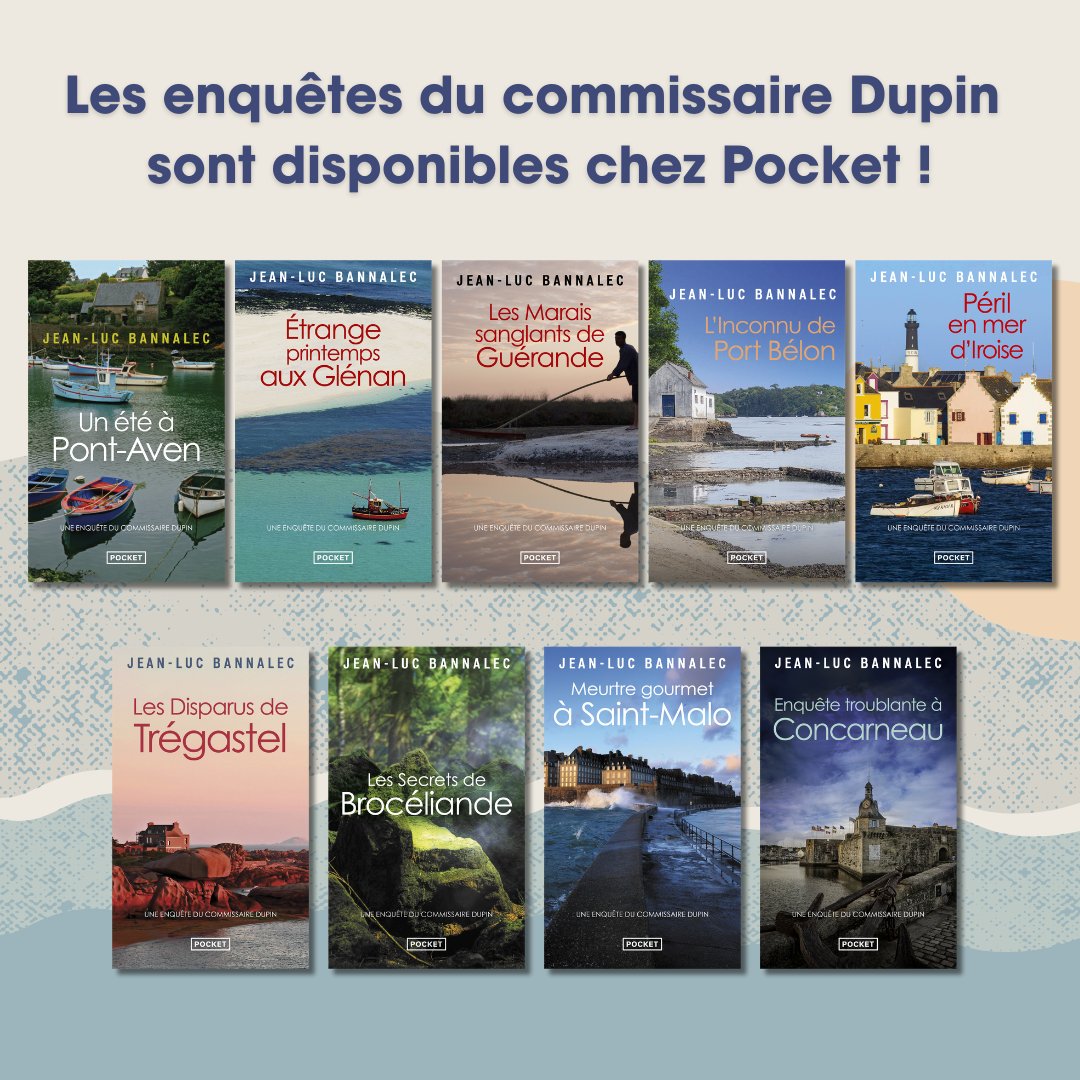 🔎 Jean-Luc Bannalec est de retour avec la dixième enquête du commissaire Dupin ! Plongez au cœur de la Bretagne et de ses secrets... 👉 tinyurl.com/47pea4rx