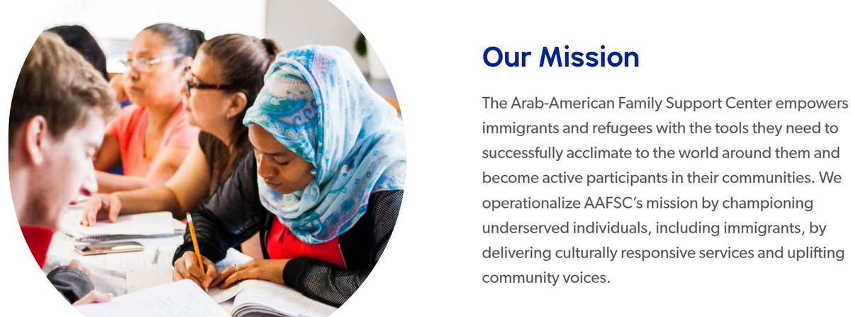 Happy #ArabAmericanHeritageMonth! Check out @AAFSC ! They empower NYC's Arab-American community by protecting their rights, supporting education, promoting well-being, and uplifting their voices. Learn more: aafscny.org