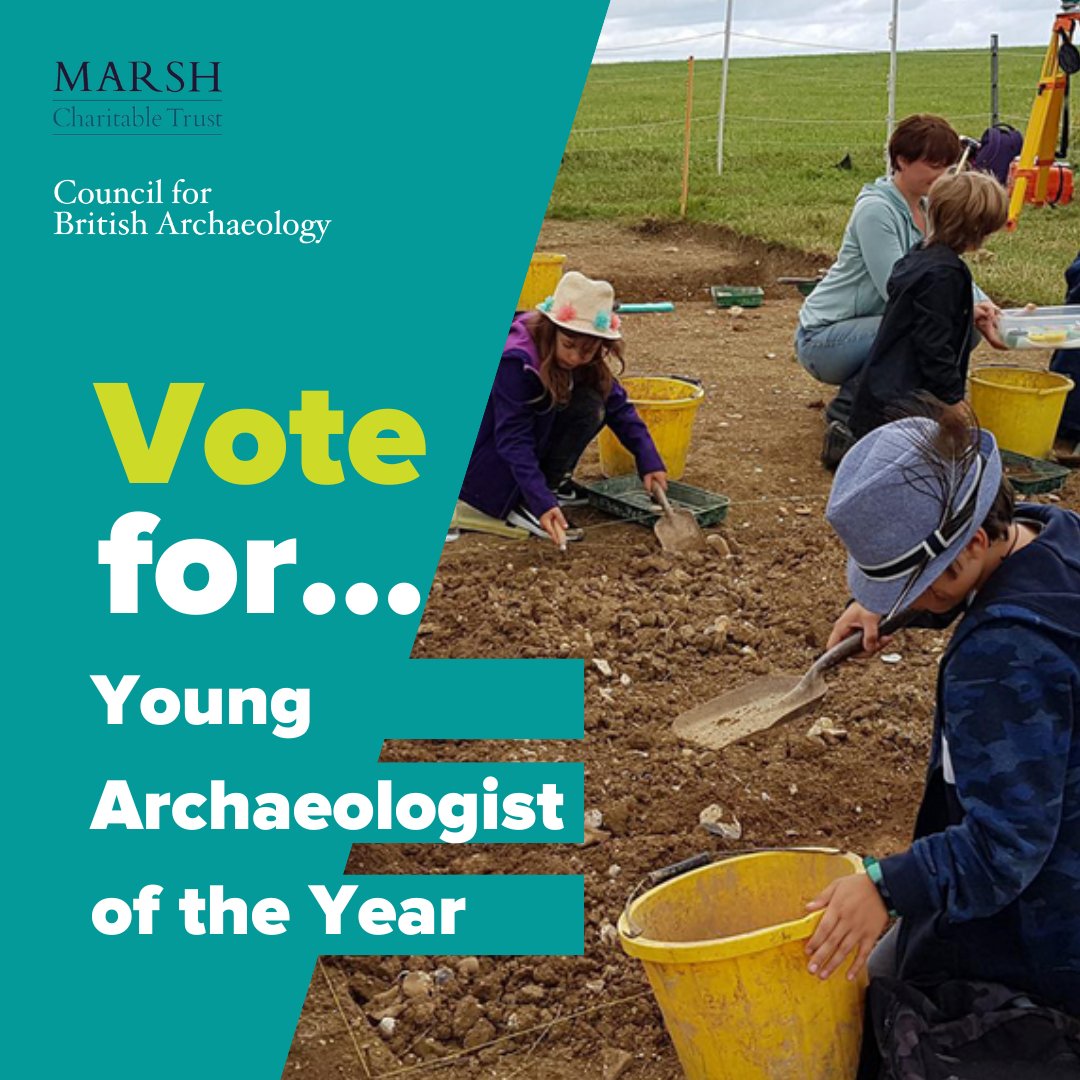 🌟 Know a young person in archaeology? 🌟 Whether they're involved in community archaeological digs, youth projects, or bursting with passion for the past, shine a spotlight on their achievements! Nominate them for Young Archaeologist of the Year here👉 archaeologyuk.org/what-we-do/arc…