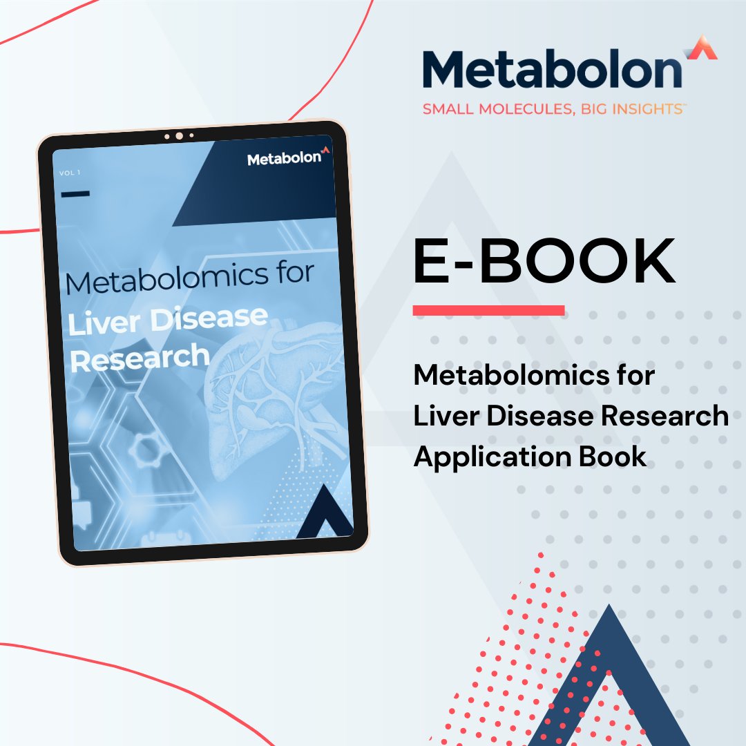 #Metabolon has helped several clients advance their understanding of #liverdisease & move their research forward. In this application book, we highlight 5 successes of #metabolomics technology being used to elucidate insights into this complex disease. 🔗 mtbln.co/chep92