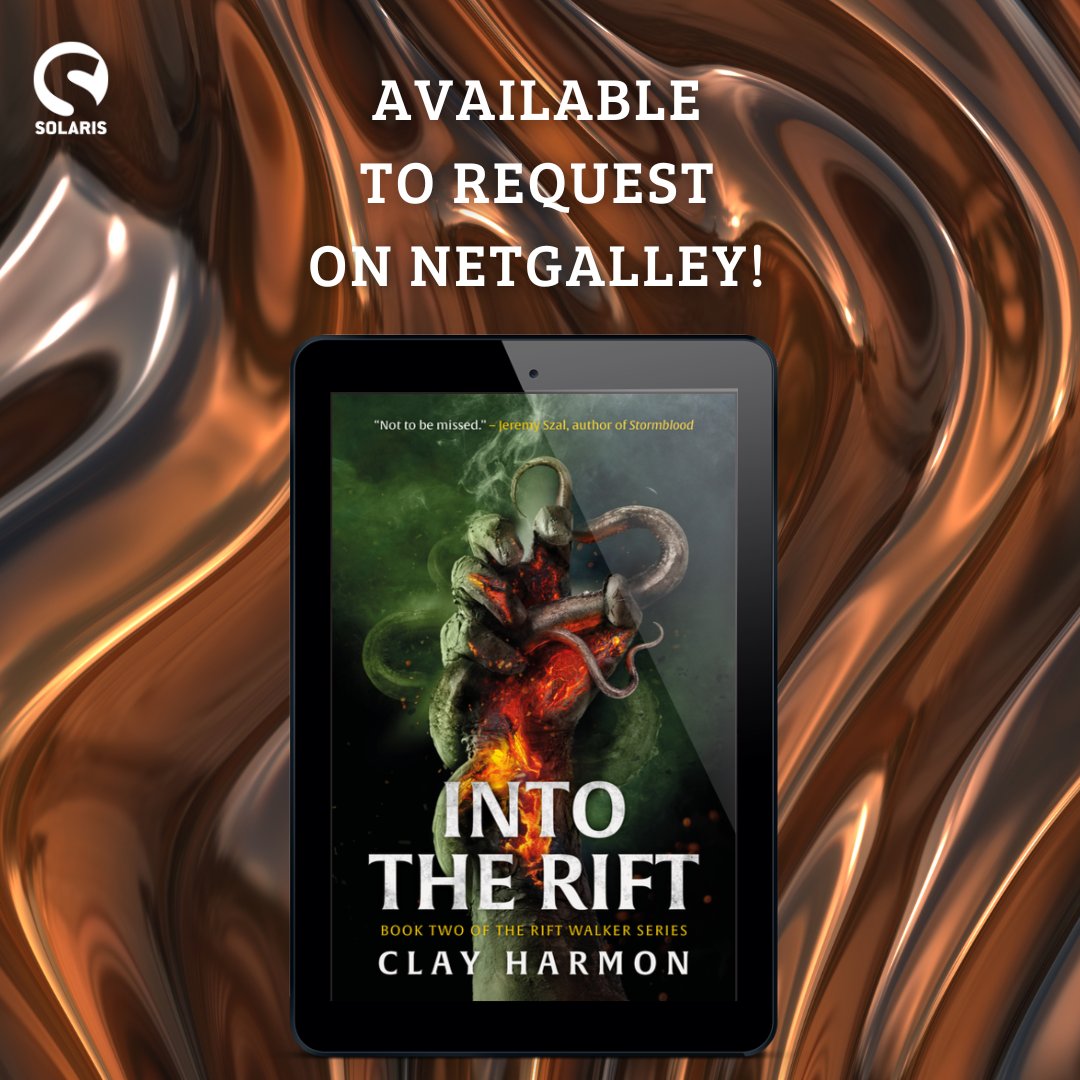 Now available on Netgalley: INTO THE RIFT, the much anticipated sequel to @ClayHarmonII's FLAMES OF MIRA! The thrilling RIFT WALKER series continues... Buy book 1: geni.us/FlamesOfMira Pre-order book 2: geni.us/IntoTheRift Request an e-ARC here: geni.us/SolarisNG