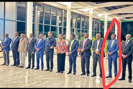 Oscar sudi must a rare breed, what was his brief in such a high level security meeting. The last time I checked, he is not even a member of Parliament defense commit. #FrancisOgolla