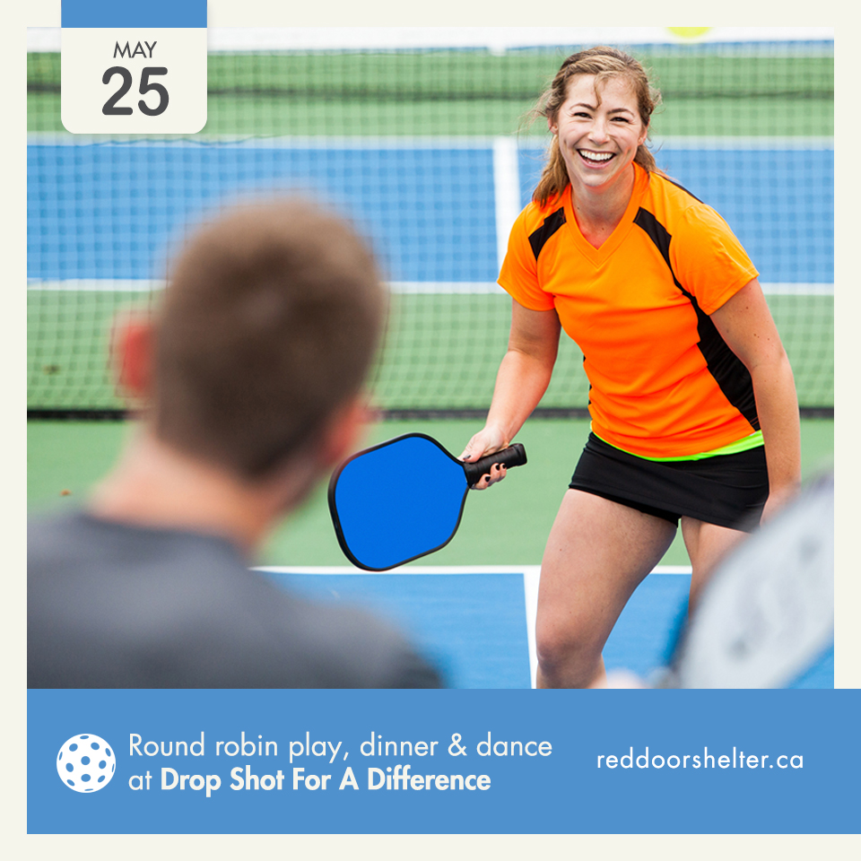 RedDoorFamilySh's tweet photo. Pickle & Party at Eva and Jade’s #DropShotForADifference! Enjoy a 1 hour leveled round robin tournament, dinner, and dance. May 25 from 4:30-Midnight at Mayfair Lakeshore.
Learn more here ➤ https://t.co/QANzS1KVvO
Red Toronto – Toronto’s largest family shelter
@mymayfairclubs https://t.co/68SJM6x5yI