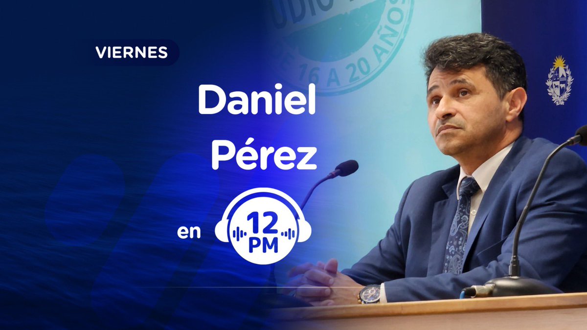 AHORA → Entrevista a Daniel Pérez, director nacional de Empleo del Ministerio de Trabajo y Seguridad Social. 📻 101.9 FM 📲 azulfm.com.uy