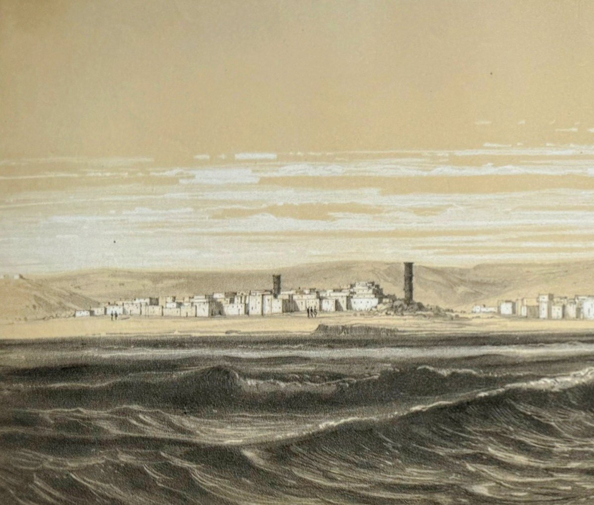 azizfaarah's tweet photo. A view of the Mogadishu coastline in the 1840s. https://t.co/SjDUhmfEiT