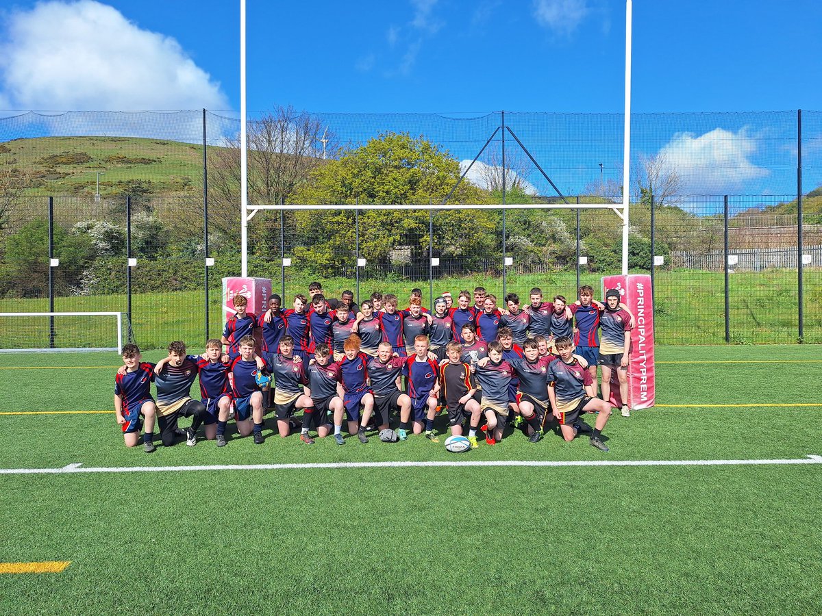 Yearly year 9 fixture v @SevernValePE for @YCB_PESport . Great to welcome back ex Glan Afan teacher and Aberavon schools coach Mr Rogers to sunny Port Talbot. Hope you and the boys have a great weekend on tour.