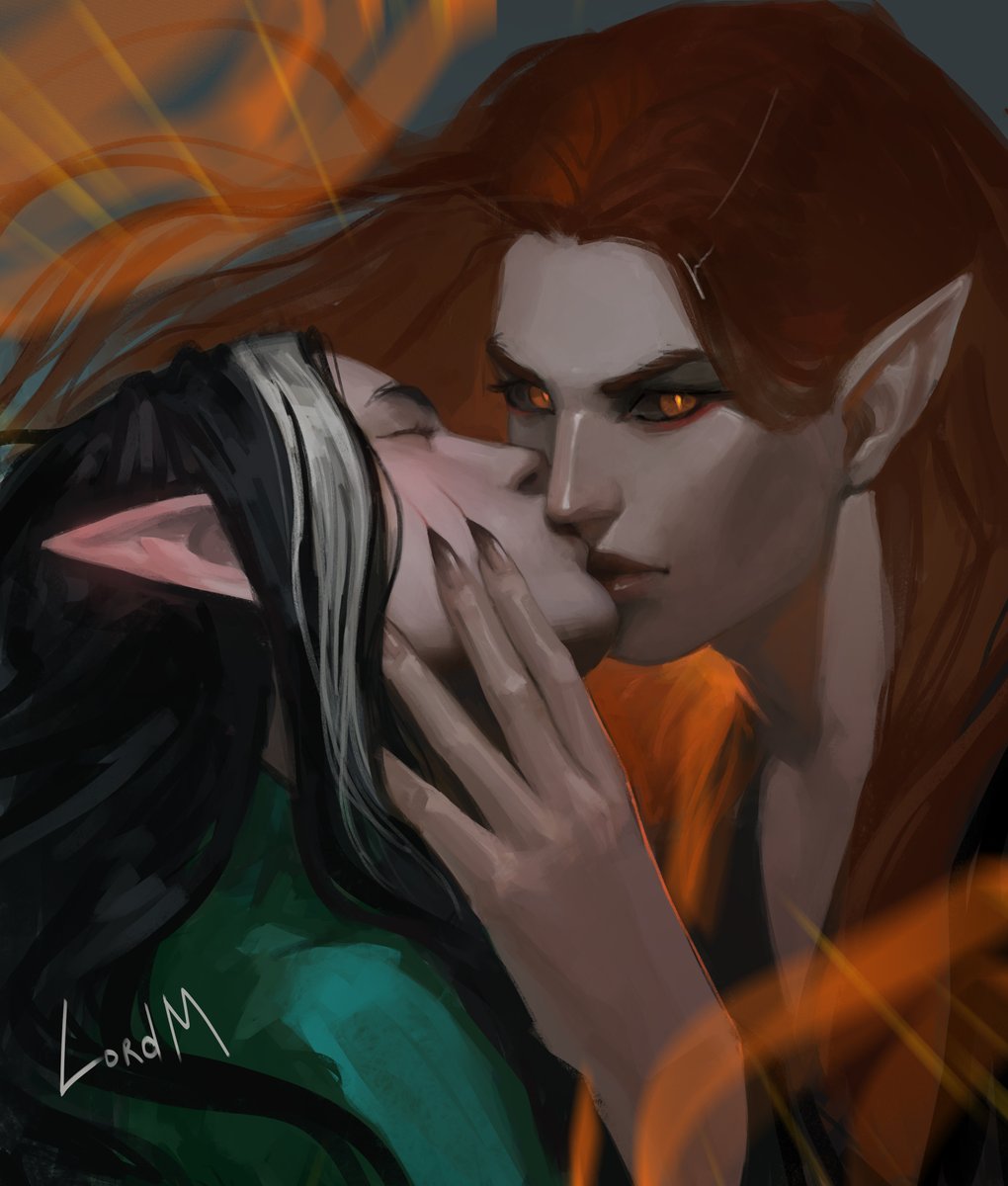 Sauron/Finwe ❤️ A gift for my friend!