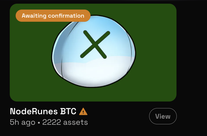Node Runes -Mint Friday 19th at ordzaar.com tweet media