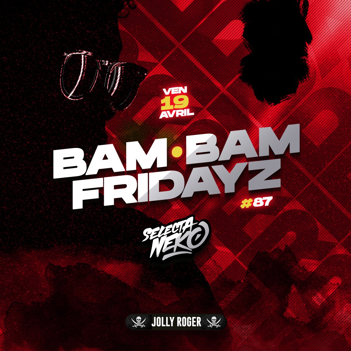 selectaneko's tweet photo. 🍑BamBam Fridayz🍑 Tous les Vendredis 🎧Selecta Néko @ Jolly Roger #Caen https://t.co/fJ6X3QhYsn
