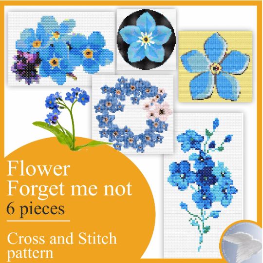 Art of the Day: '6 pieces stitch pattern'. Buy at: ArtPal.com/crossstitchdk?…