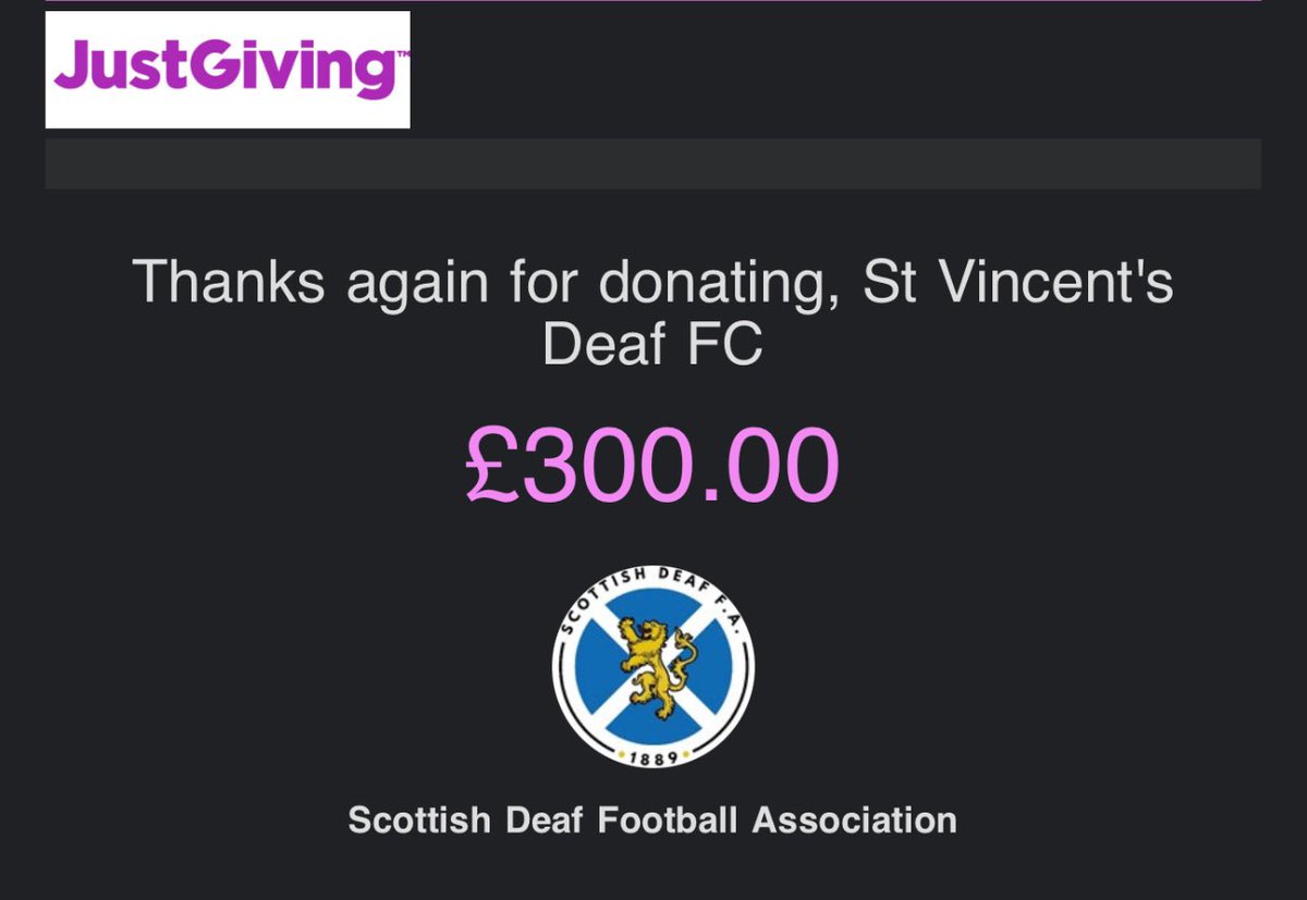 StVincentsDeafFC tweet media