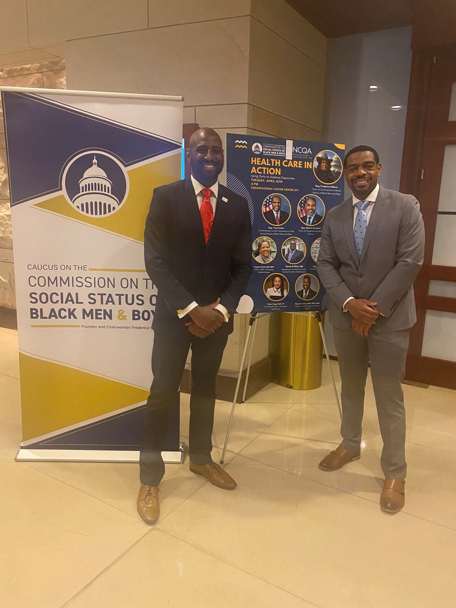 #NCQA recently sponsored a Congressional briefing in collaboration with @RepWilson's Office and The Commission on the Social Status of Black Men and Boys to discuss using data to address disparities in health care.

Learn more about NCQA's commitment: bit.ly/4aDwoka