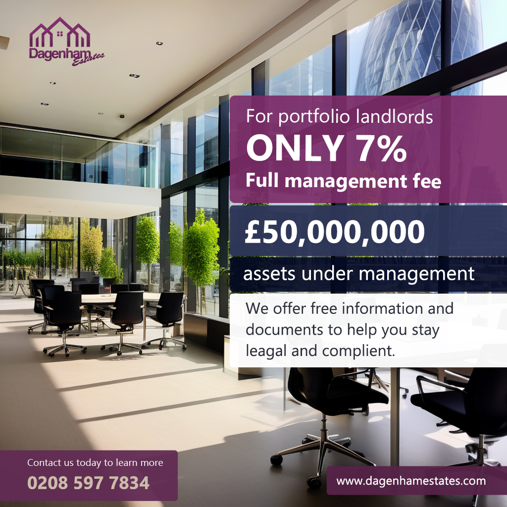 We offer a full range of property management services, including guaranteed rent, legal issue assistance, and more.

Call us today at 0208 597 7834 
dagenhamestates.com

#portfolioinvestor #londonproperty #landlord #docklandseastates #london #multiproperty #landlordlife