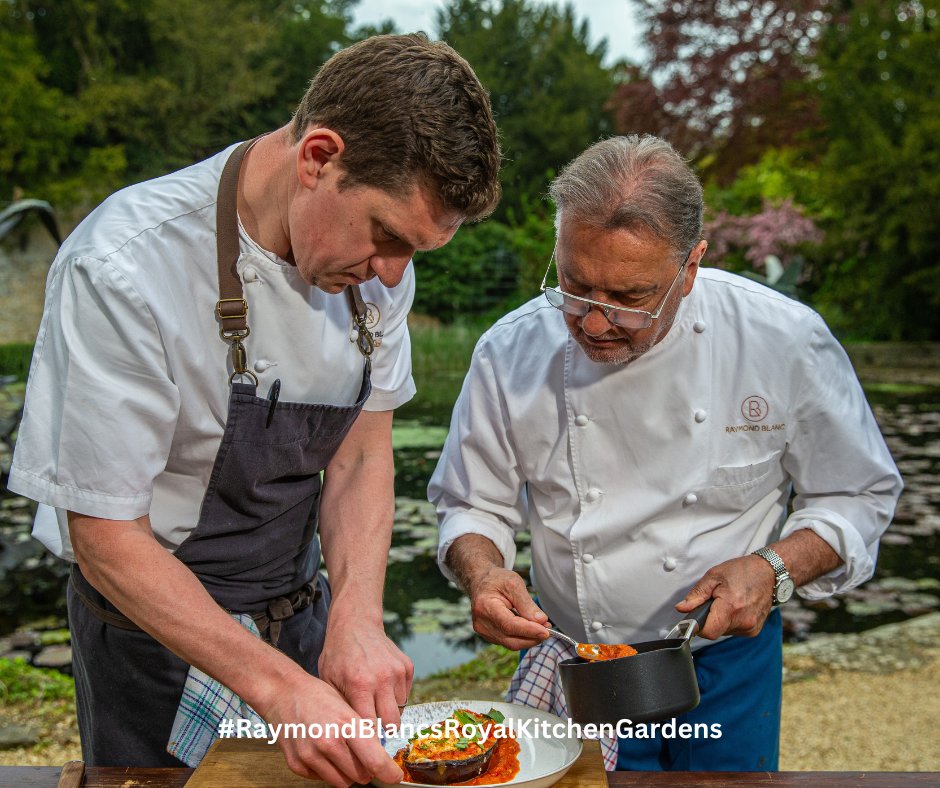 Tune in this #Sunday on @ITV at 11:30am, as we revisit @Dumfries_House ! We of course have more delicious dishes coming your way, including my Aubergine #Parmigiana. Not one to miss! I hope you are enjoying the series. Merci! 😊 @media_oyster @chefdan_inniss