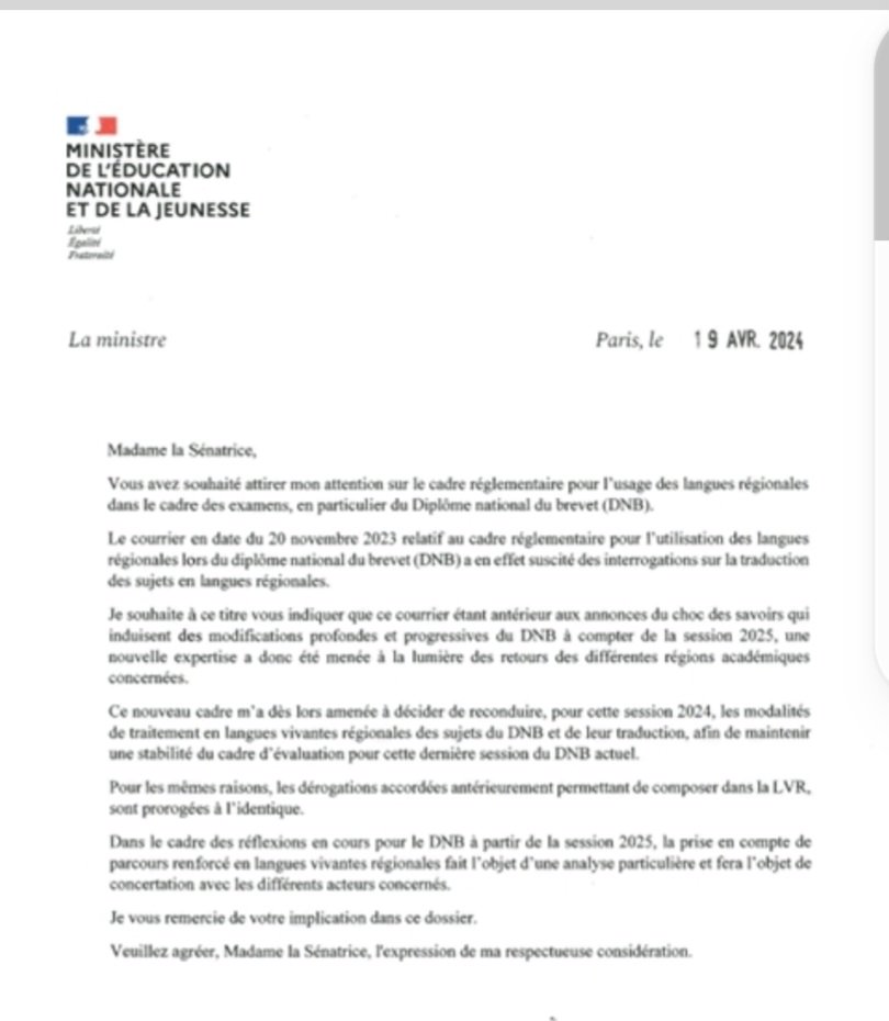 #DNB 2024. Les élèves de 3eme des filieres <a href="/Diwan/">Diwan</a> auront des sujets en Breton.