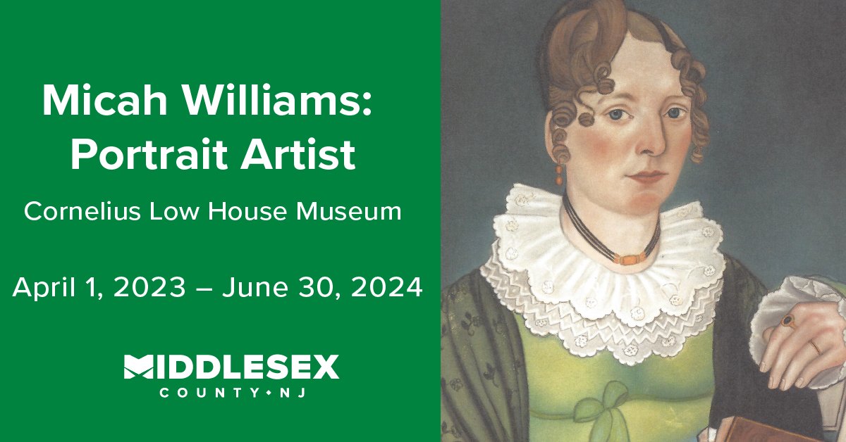 ⏳ Time's ticking! Don't miss your chance to see Micah Williams' captivating portraits at the Cornelius Low House. Hurry in before the exhibition ends on June 30! For more information, visit: bit.ly/4b6Q7cG