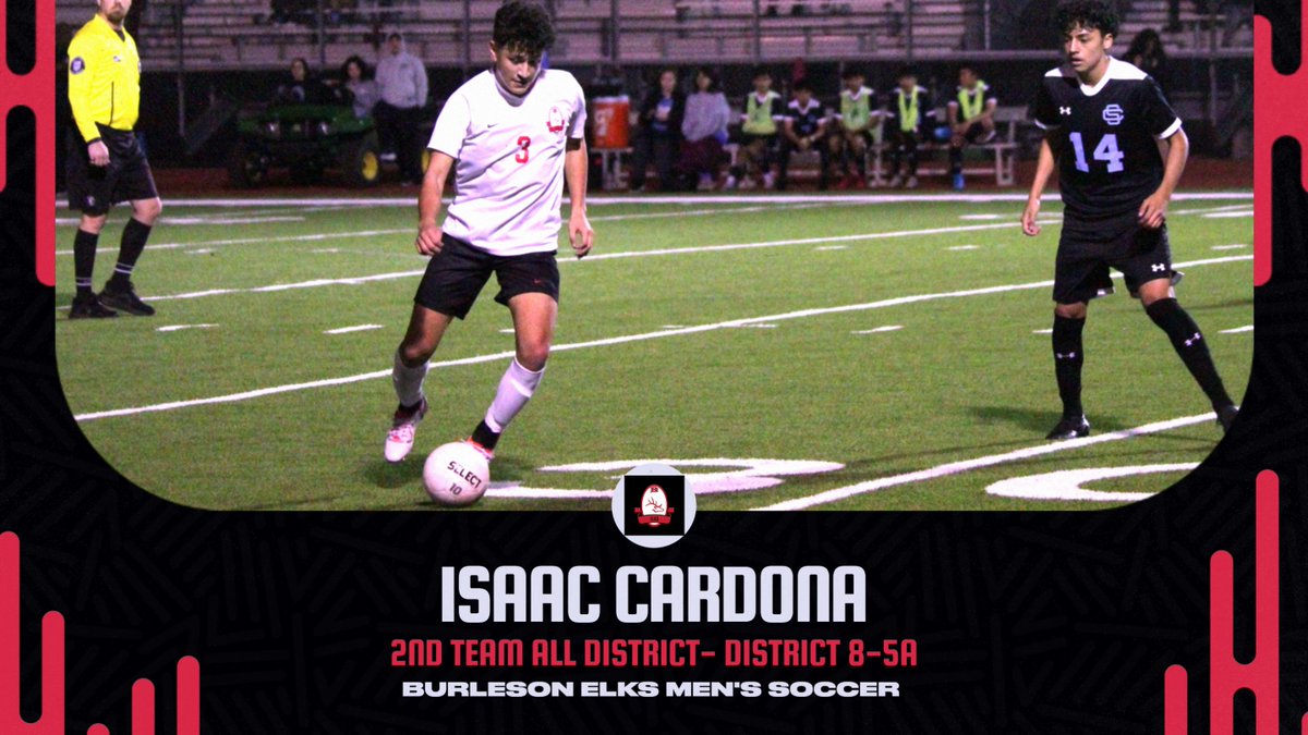 Congratulations to @MABonilla24 and Isaac Cardona for earning Second Team All-District honors in District 8-5A!

#ndnr
#GoElks