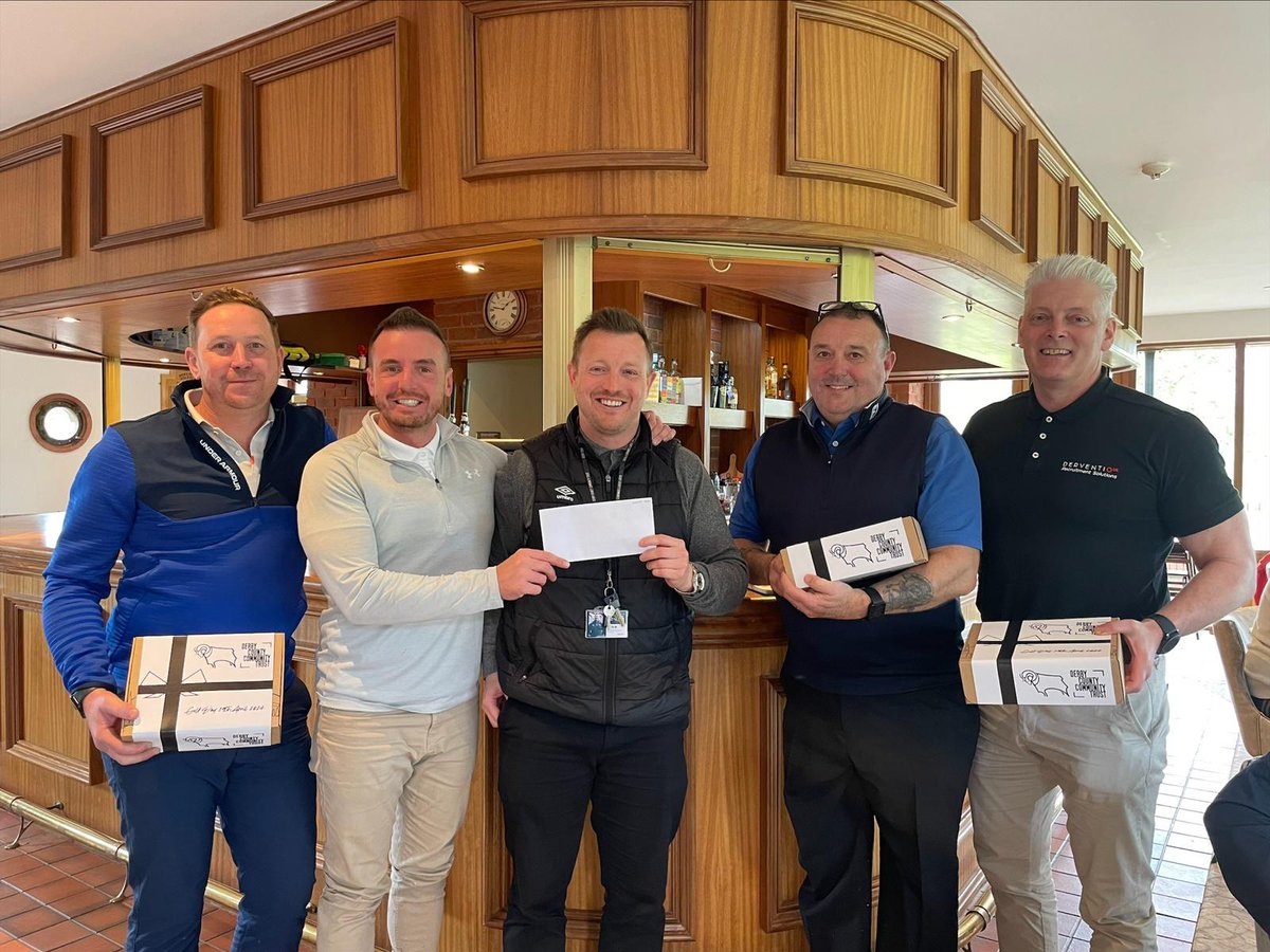 It's been a fantastic day at our annual Golf Day ⛳️ Thank you to @BrailsfordGolf for hosting us, and congratulations our winning team @InvictusCommun1/@DerventioRec, and Nearest the Pin winner Andy Rudkin! 🏆