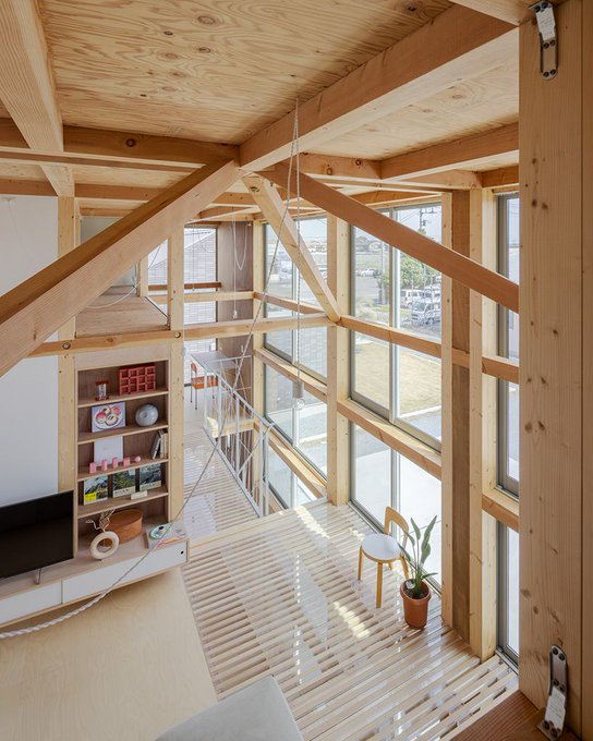 RT @designboom SNARK's light-filled 'house in nonakamachi' takes shape in a #japanese orchard buff.ly/49qamA5