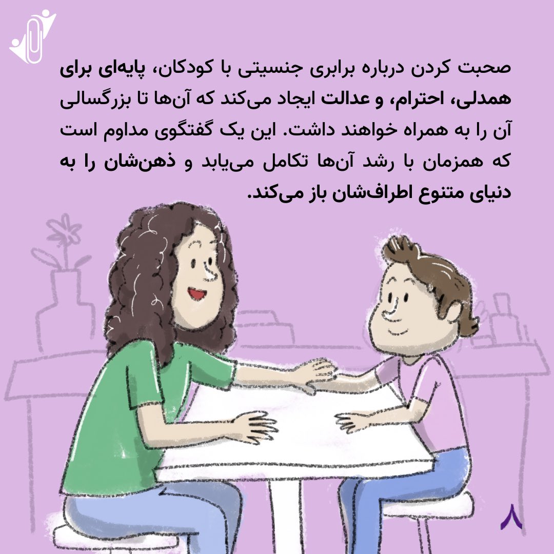 zamimehorg's tweet photo. شما چه راه��هایی را برای آموزش برابری جنسیتی به کودکان پیشنهاد می‌کنید؟

#آموزش_کودکان https://t.co/cnH1NbLOiU