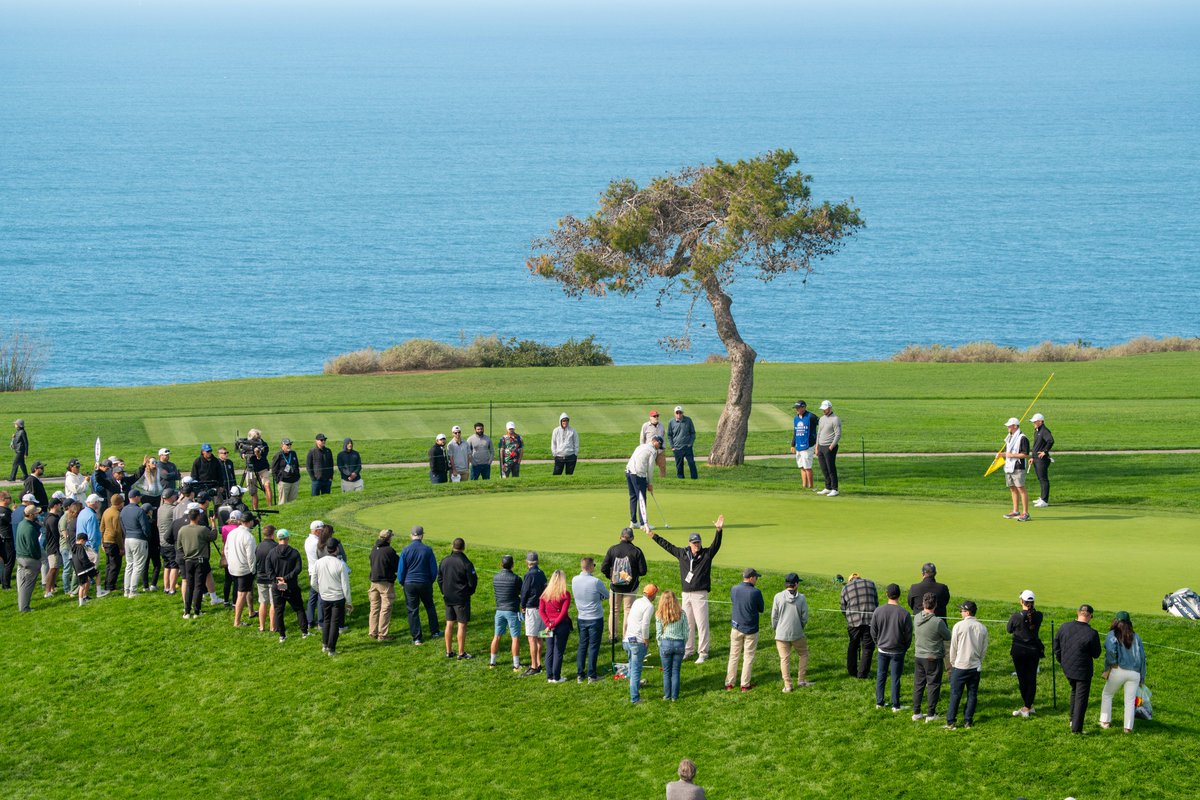 GolfTorrey's tweet photo. The 2024 @FarmersInsOpen was less than three months ago and we're already planning for the next  one! That's how much we love hosting the best golfers in the world. What was  your favorite moment from this year's tournament? https://t.co/wHIqPBmwc6