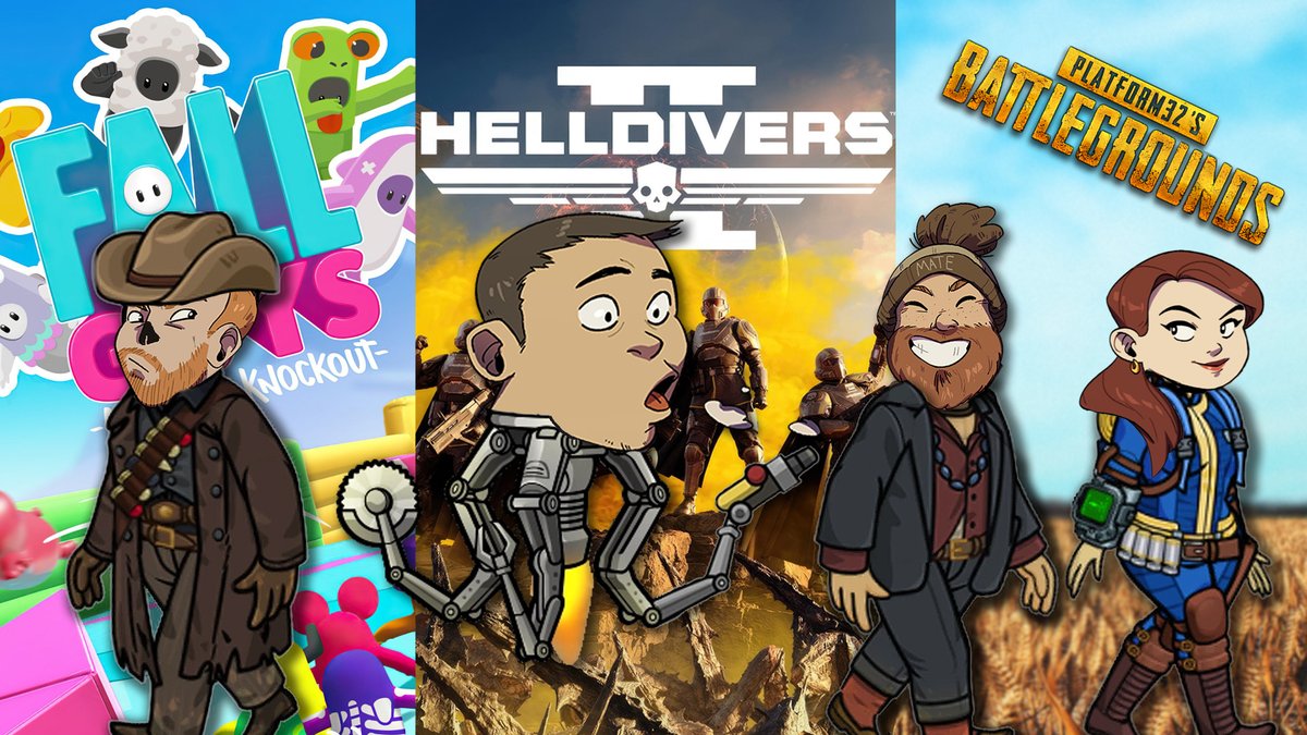 Whatever goes wrong tonight, it's sure to be my vault... Join us on @platform32 from 6:30pm BST for @FallGuysGame customs, followed by @helldivers2 from 8pm and @PUBG casuals & customs from 9:30pm. Watch here: youtube.com/watch?v=byxS1z… or on twitch.tv/platform32