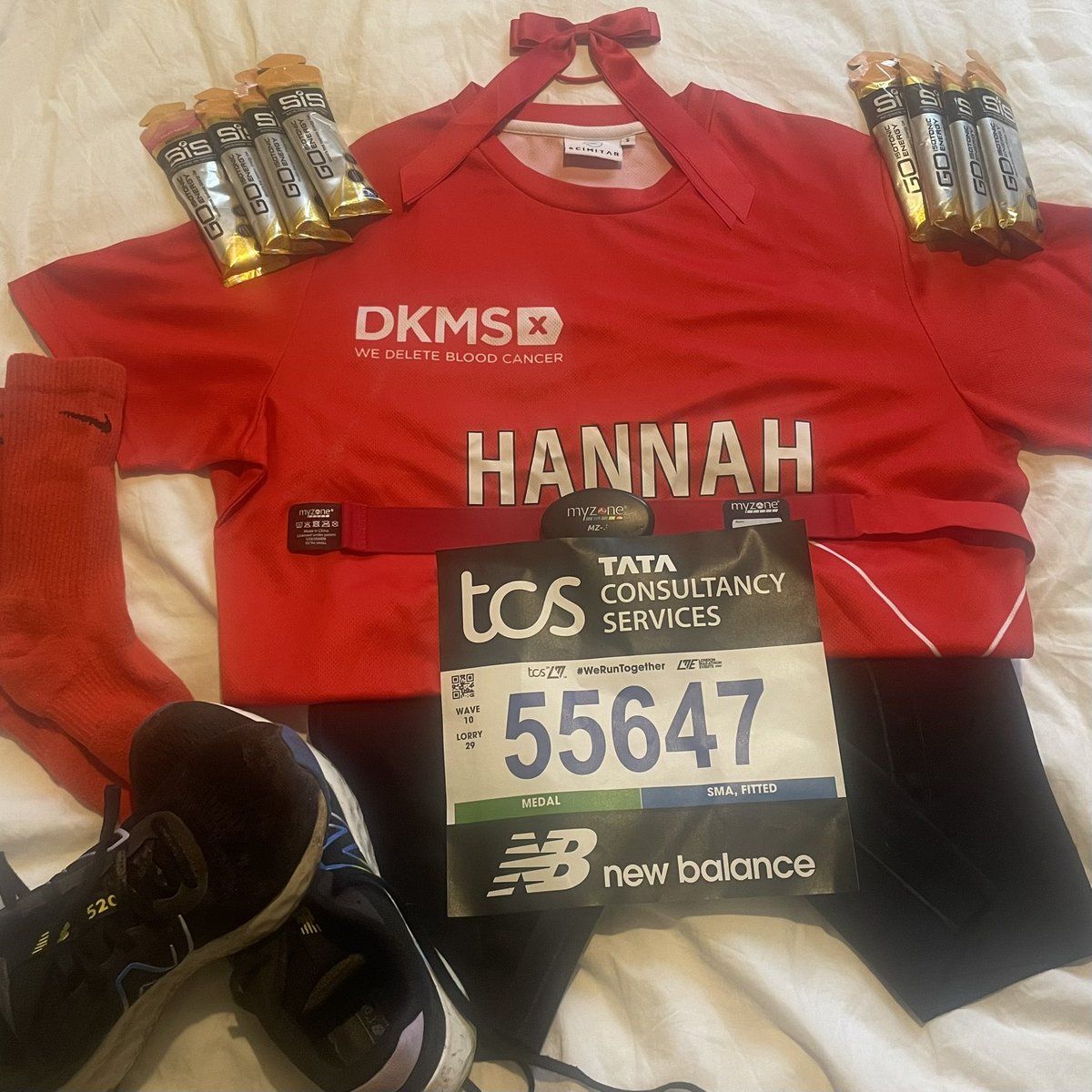 Happy Friday- what a brilliant first week back. What to do this weekend….? Run @LondonMarathon…overwhelmed by the love and support from @DenbighHigh know you will help pull me through during those difficult moments ❤️ To donate: dkms.enthuse.com/pf/hannah-harw…